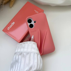 Оранжевый яркий чехол  rhode Peach Pit на iPhone 16
